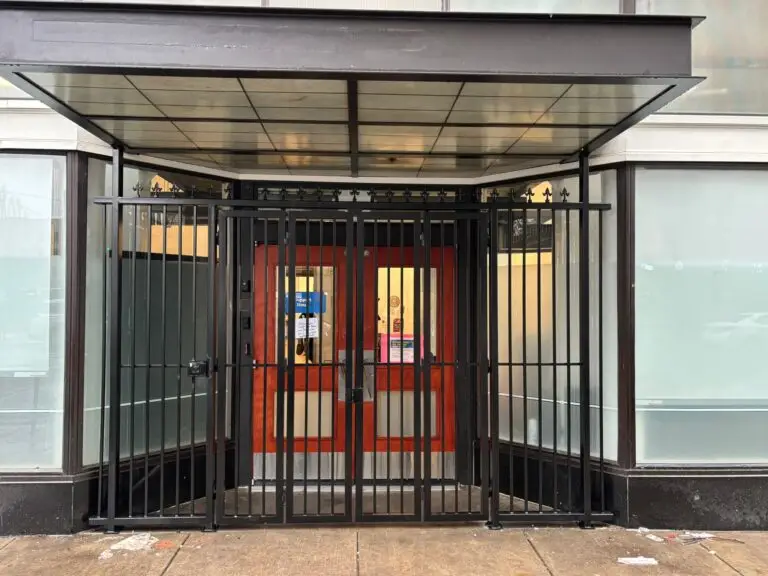 Security gate for Henry building in Portland Oregon AFTER